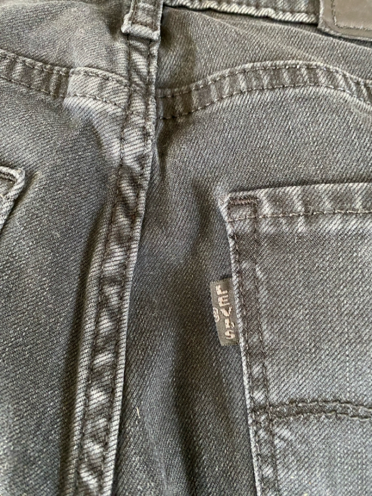 Levi's Jean 721 high rise skinny noir