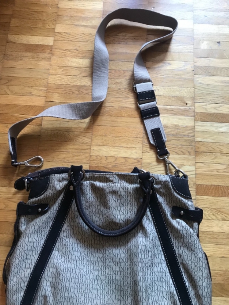 Pollini Polloni monogram shoulder bag