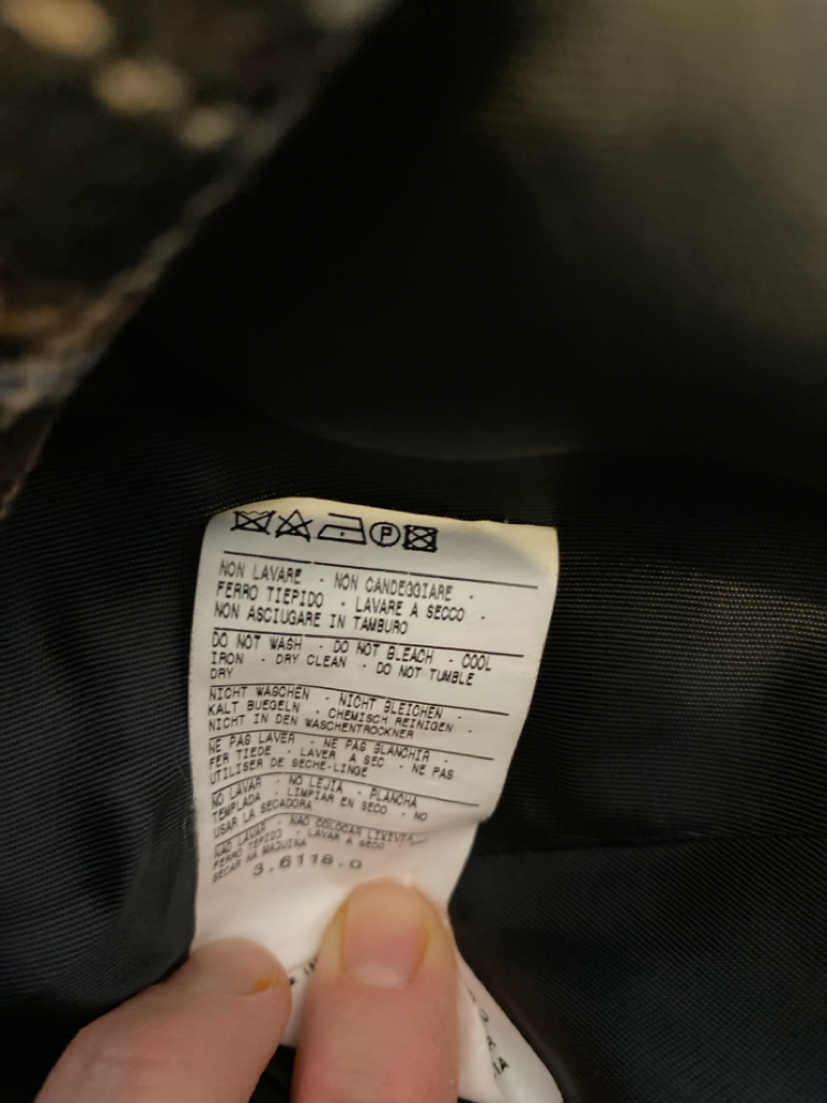 Benetton Karierte Jacke