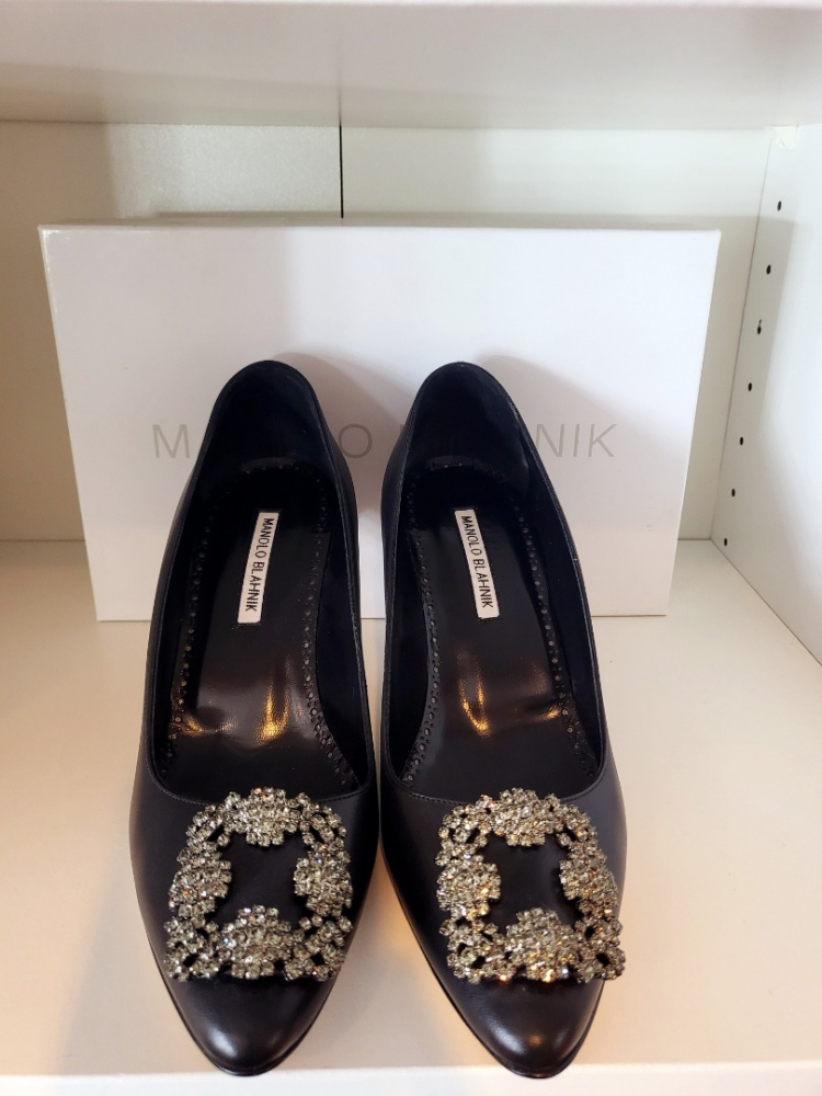 Manolo Blahnik Talon Hangisi Nappa