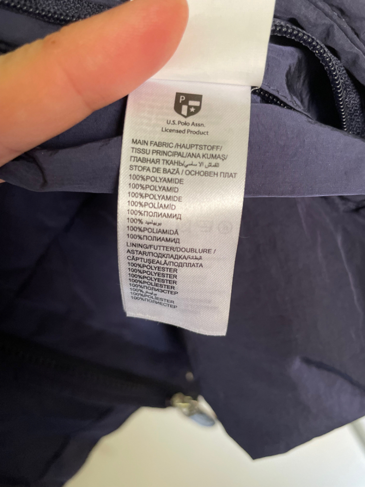 U.S. POLO ASSN. Sleeveless hooded jacket