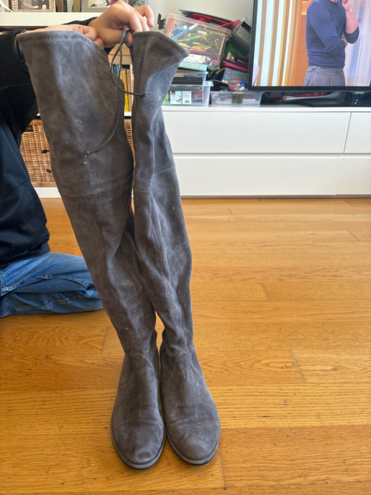 Stuart Weitzman Over the knee Stiefel Lowland