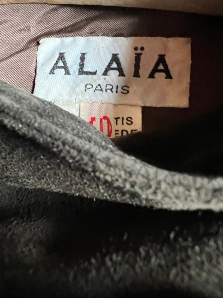 Alaïa Chemise  en daim