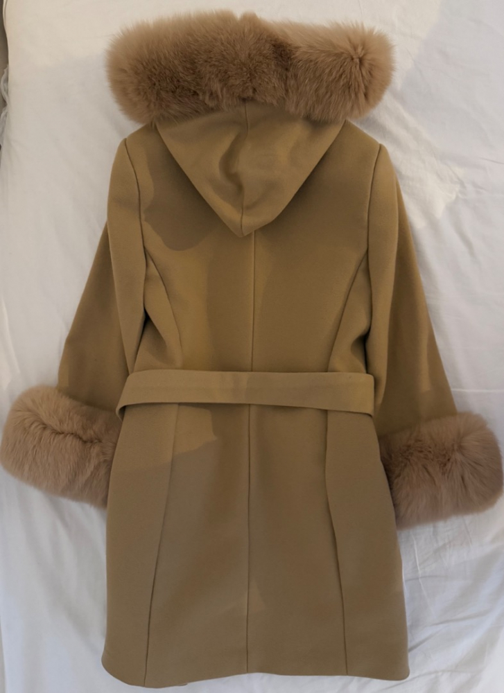 Flavio Castellani Wool - Fox Coat