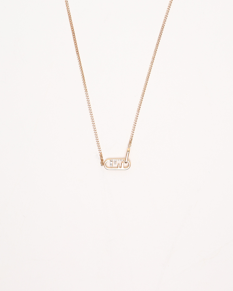 Fendi Auroc Rhinestone Necklace
