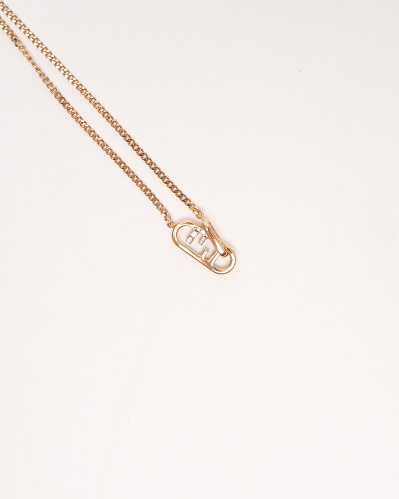 Fendi Auroc Rhinestone Necklace