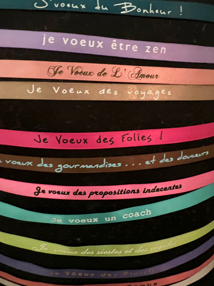 Pascale Risbourg Coussin de voeux