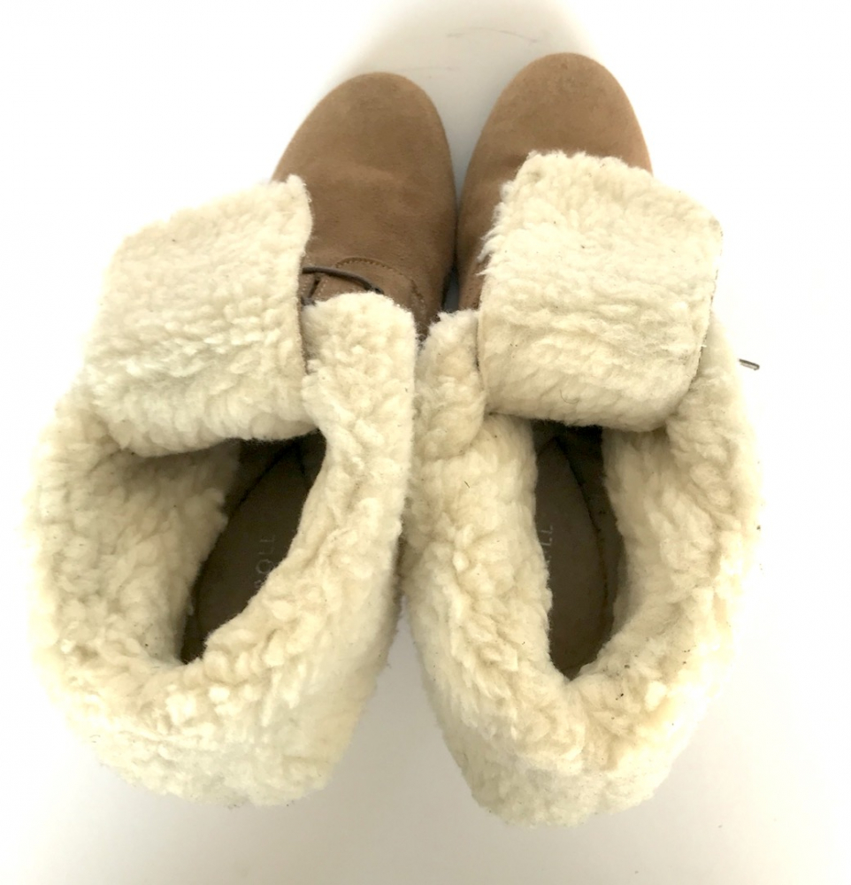 CAROLL Paris Bottines moutonnées