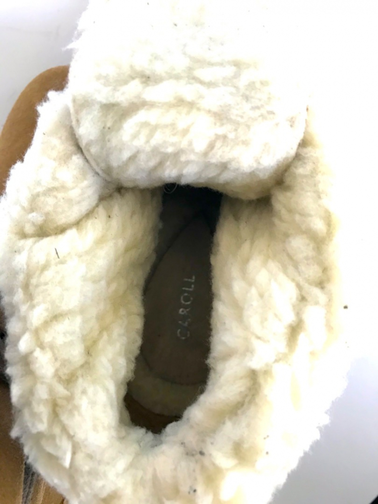 CAROLL Paris Bottines moutonnées