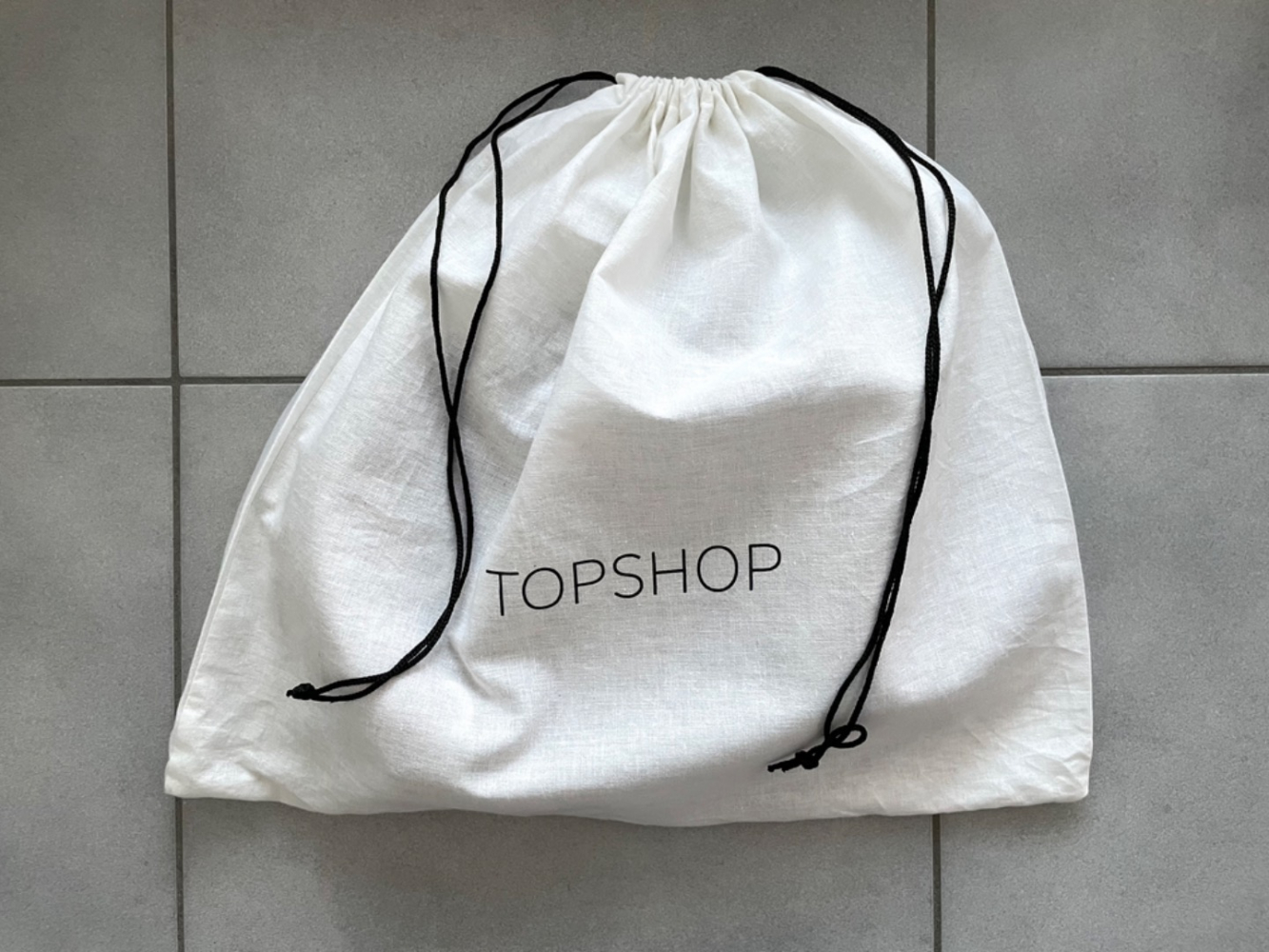Topshop Premium Grace Ribbon Bag
