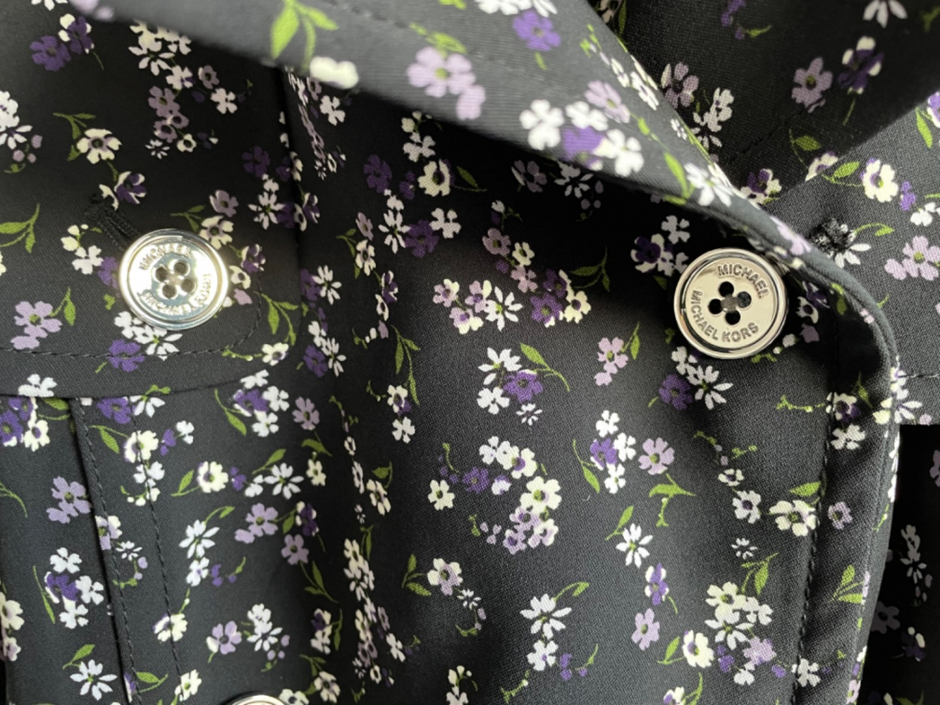MICHAEL Michael Kors Floral trench
