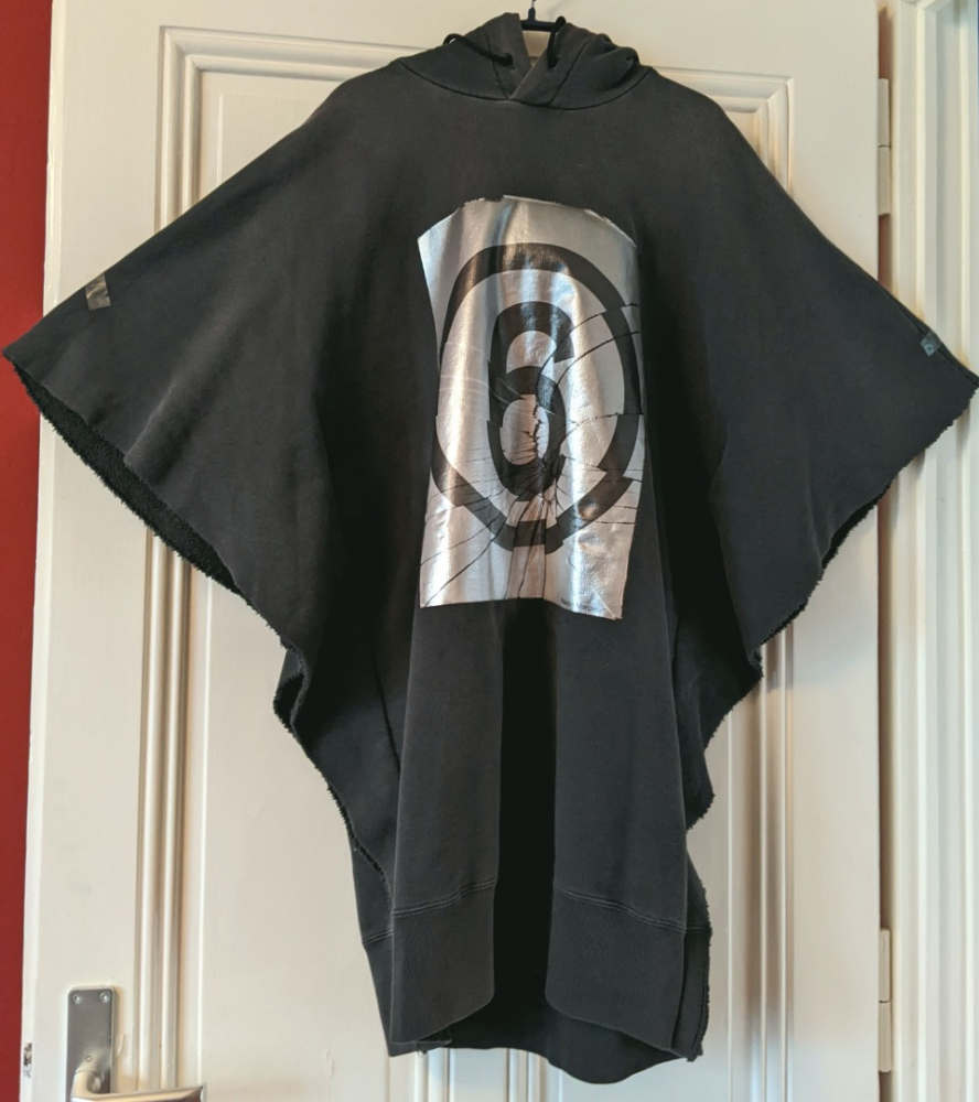 Maison Martin Margiela Hoodie Kleid-Sweatshirt grunge/oversized