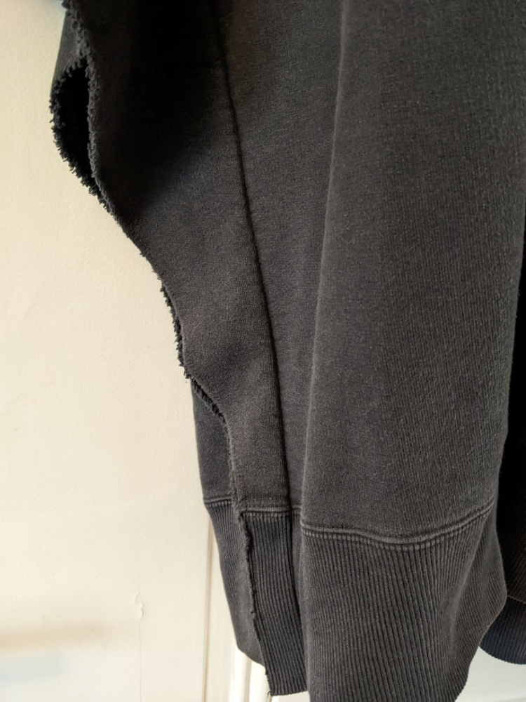 Maison Martin Margiela Hoodie Kleid-Sweatshirt grunge/oversized