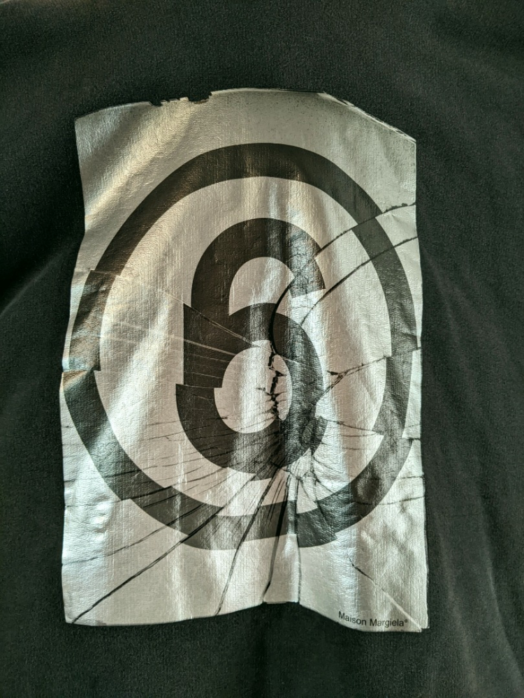 Maison Martin Margiela Hoodie Kleid-Sweatshirt grunge/oversized
