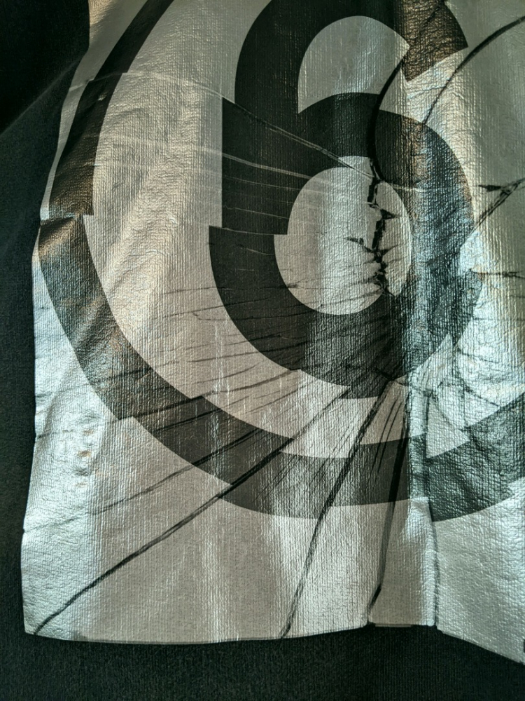 Maison Martin Margiela Hoodie Kleid-Sweatshirt grunge/oversized