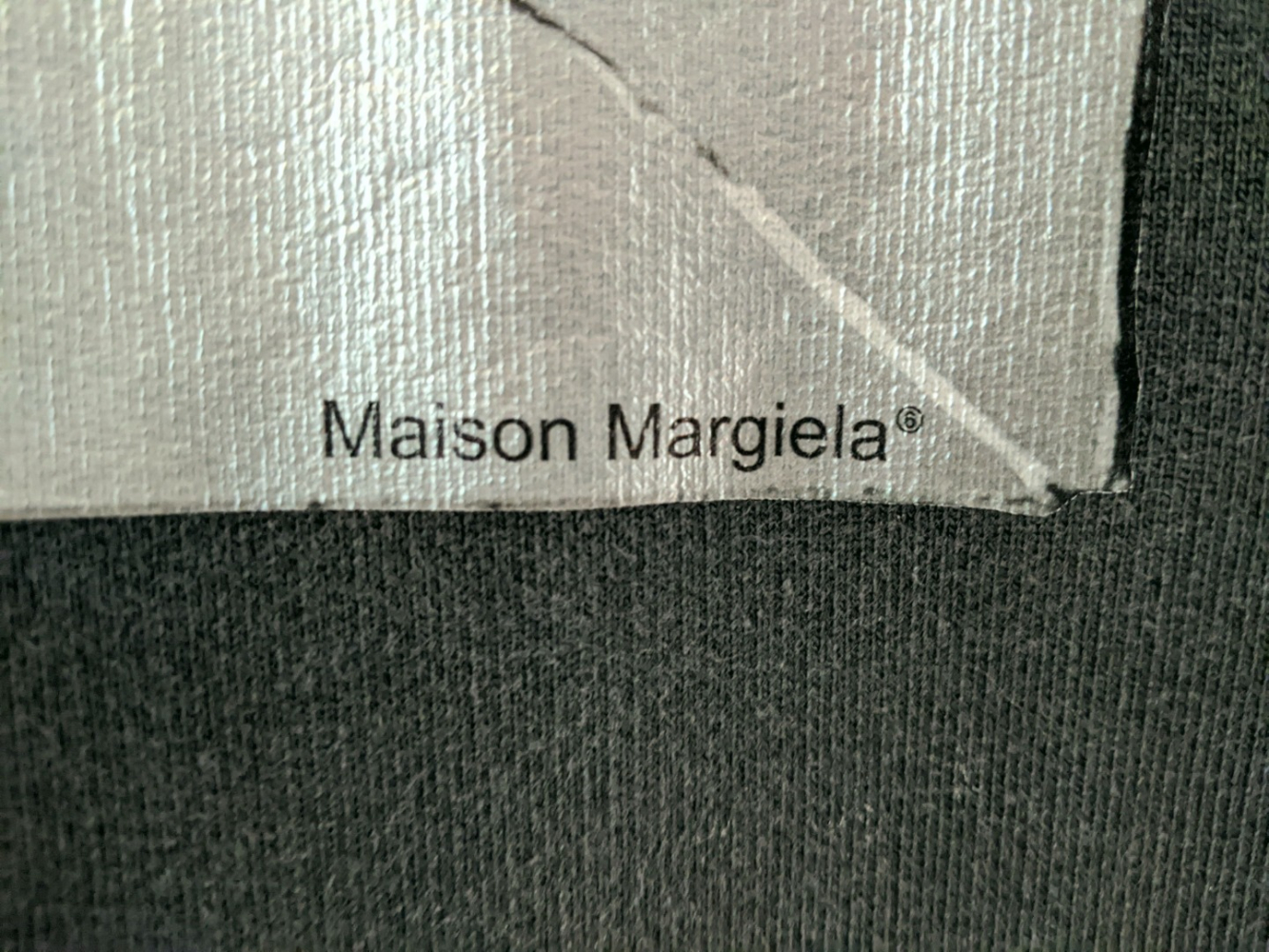 Maison Martin Margiela Hoodie Kleid-Sweatshirt grunge/oversized