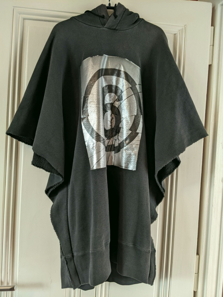 Maison Martin Margiela Hoodie Kleid-Sweatshirt grunge/oversized
