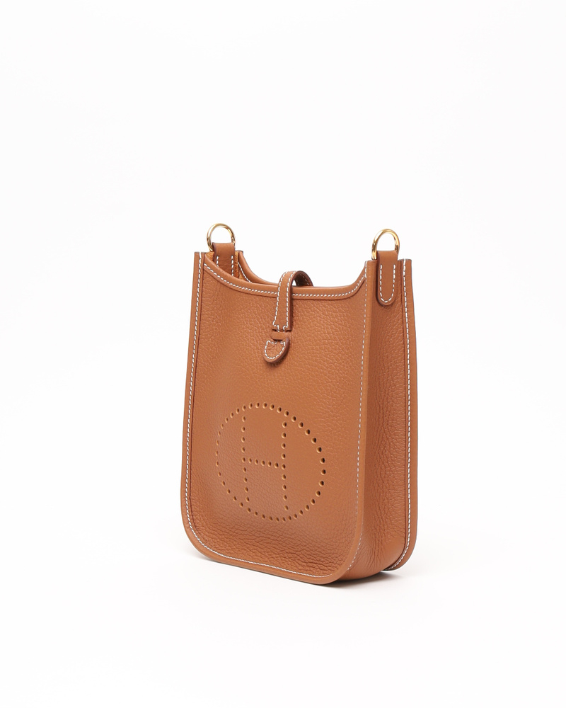 Hermès Evelyne Tpm 16 Amazone Clemence Crossbody Bag