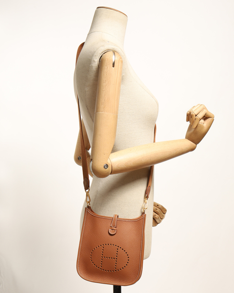 Hermès Evelyne Tpm 16 Amazone Clemence Crossbody Bag