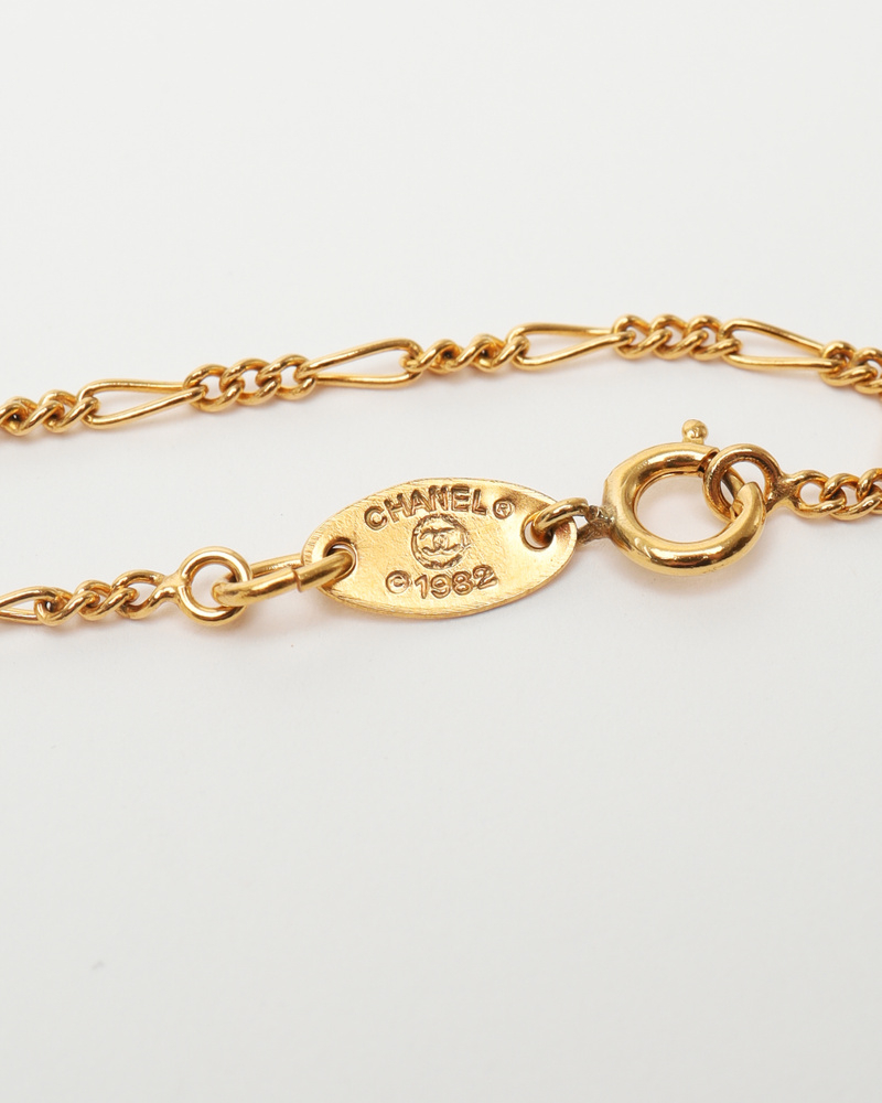 Chanel Coco Mark Twist Necklace