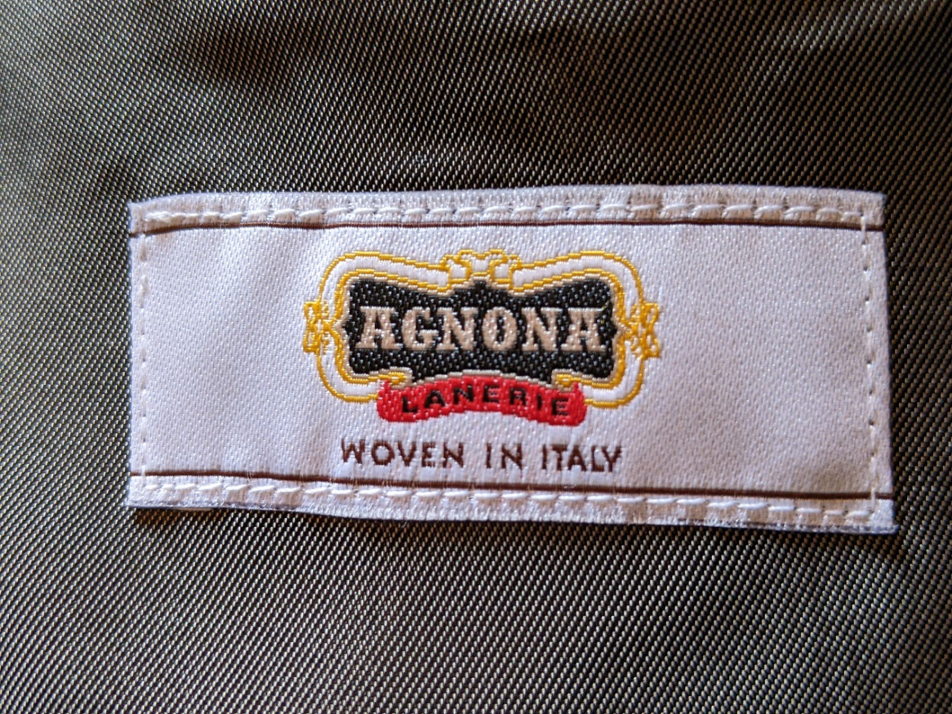 Agnona Alpaca-laine-fox coat 44