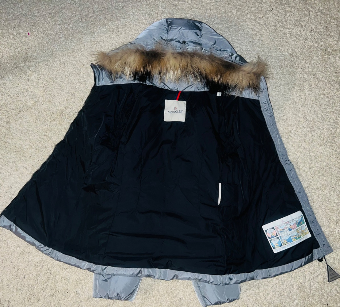 Moncler Jacket with detachable fur collar