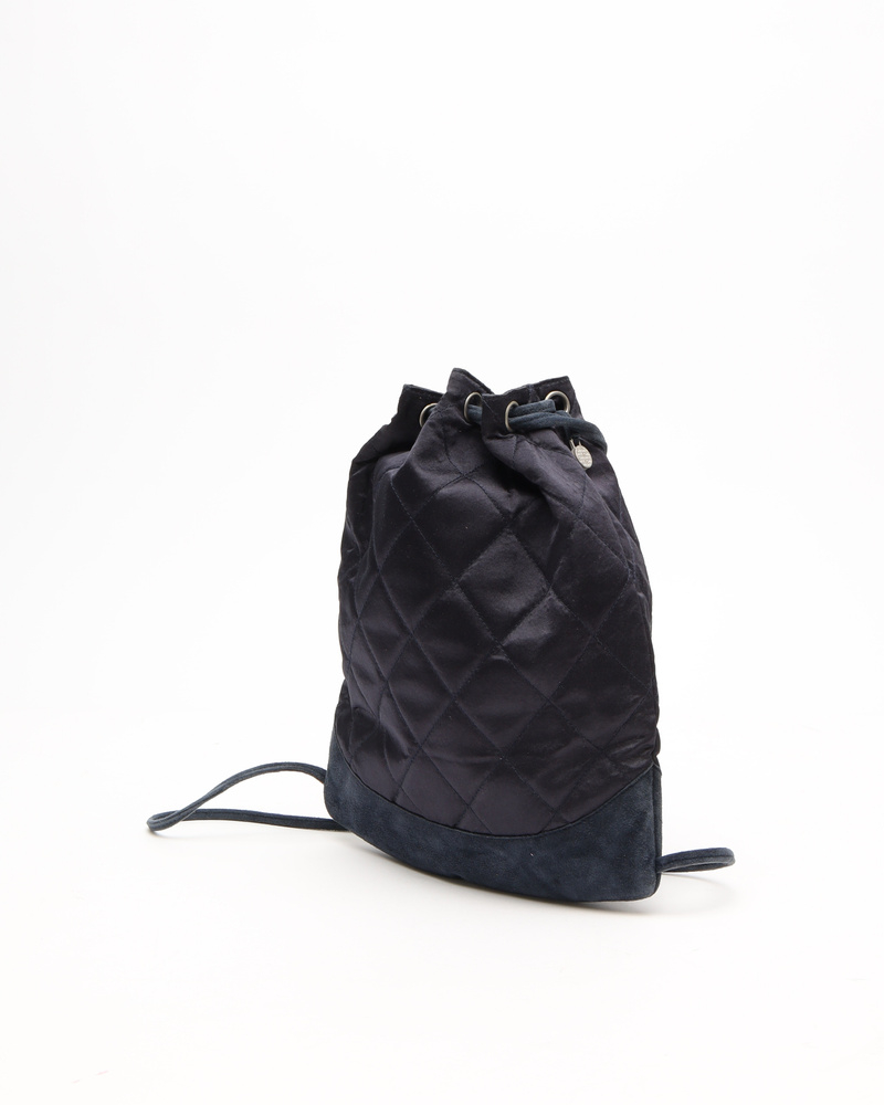 Chanel Satin Matelasse Backpack