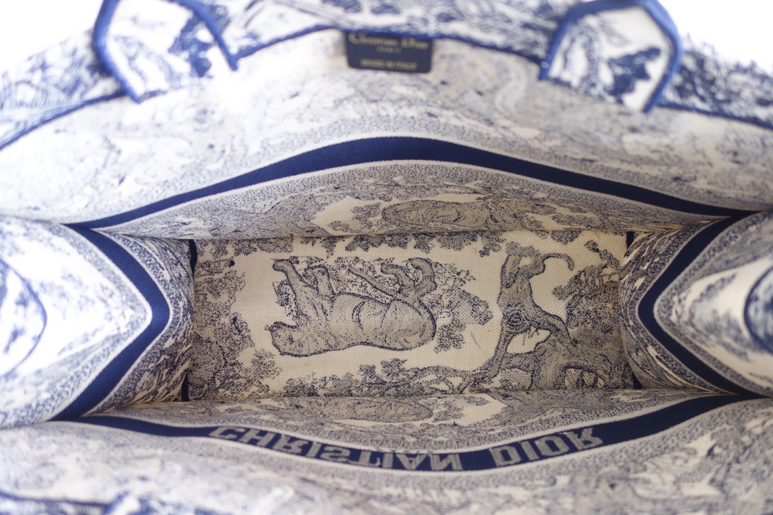 Christian Dior Sac Dior Book Tote large