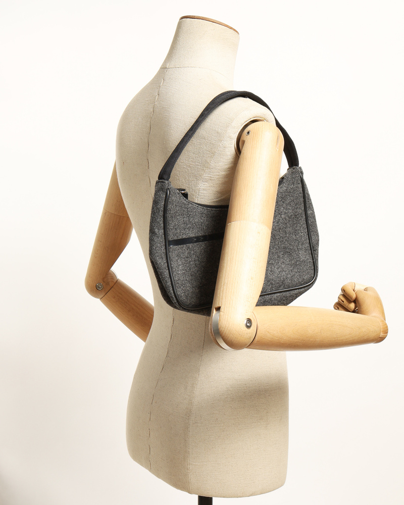 Prada Sport Wool Hobo Bag