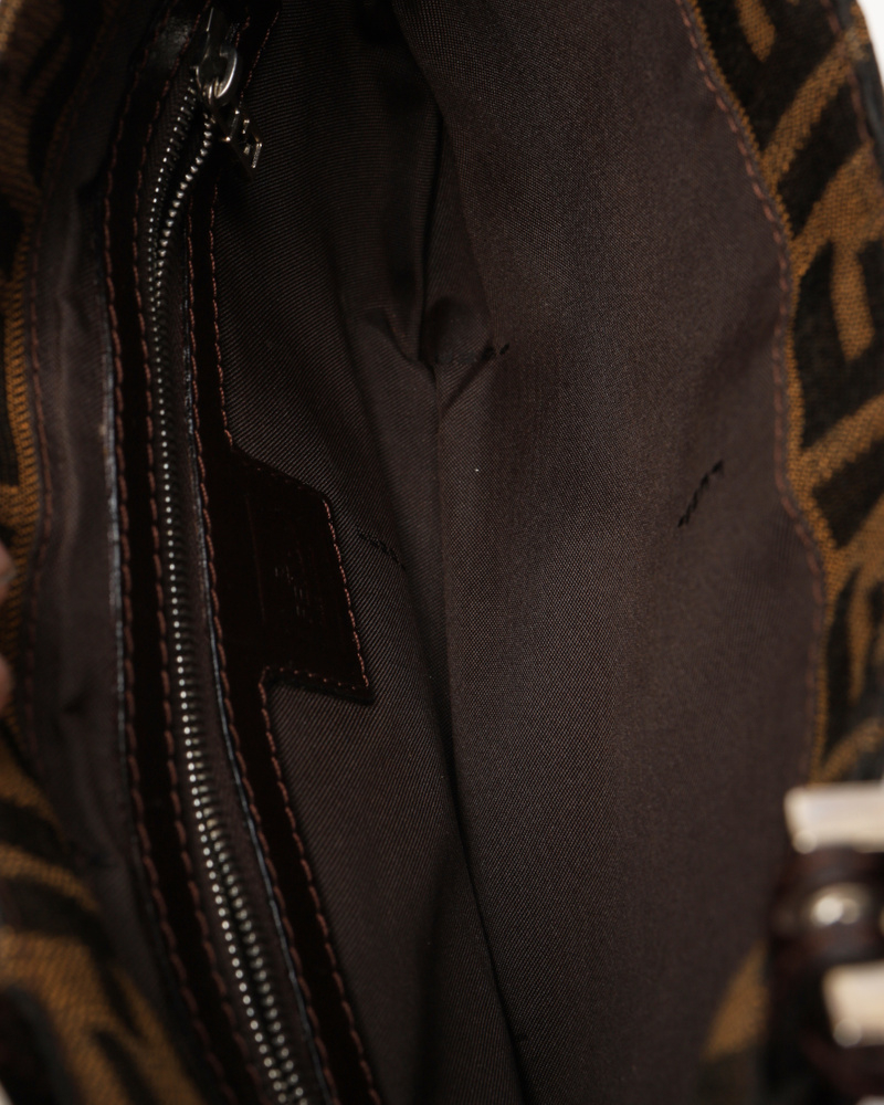 Fendi Zucca Mini Croissant Bag