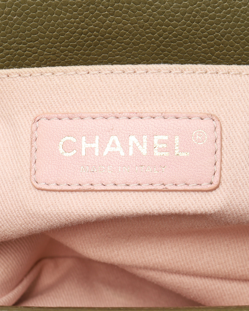 Chanel New Medium Caviar Boy Bag