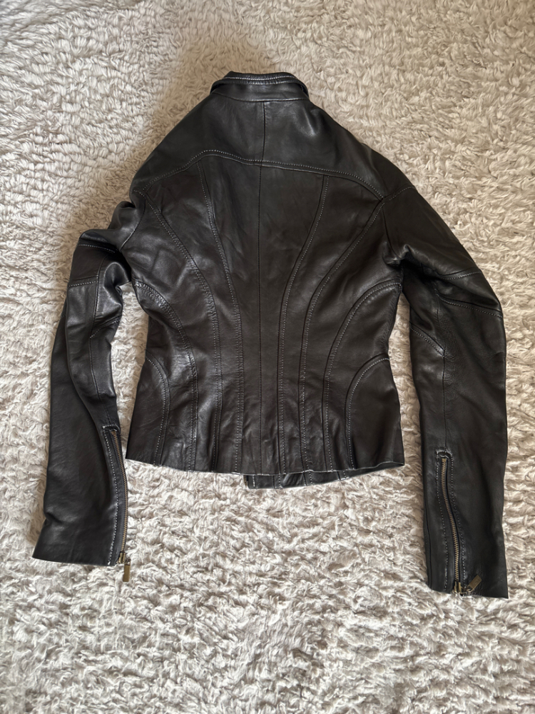 Just Cavalli Veste en cuir