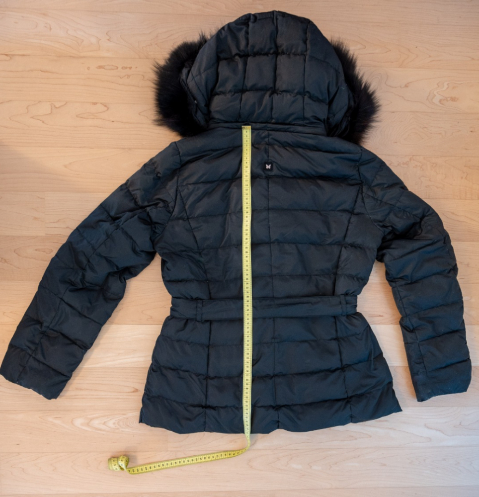 Weekend Max Mara Winter-Daunenjacke mit abnehmbarer Kapuze mit Echtpelzbesatz