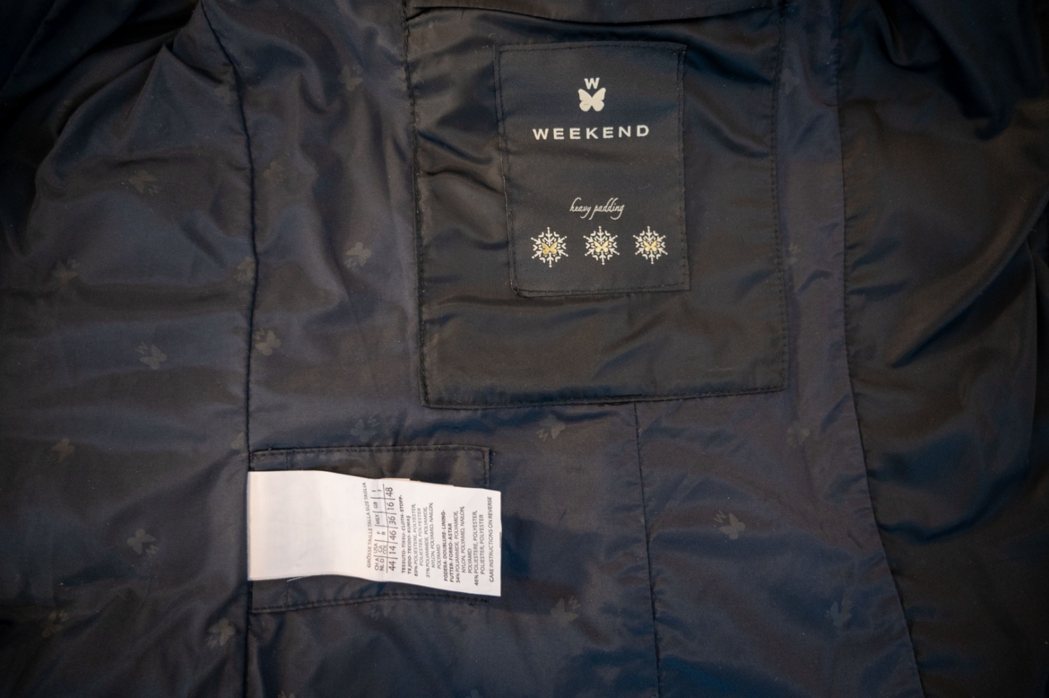 Weekend Max Mara Winter-Daunenjacke mit abnehmbarer Kapuze mit Echtpelzbesatz