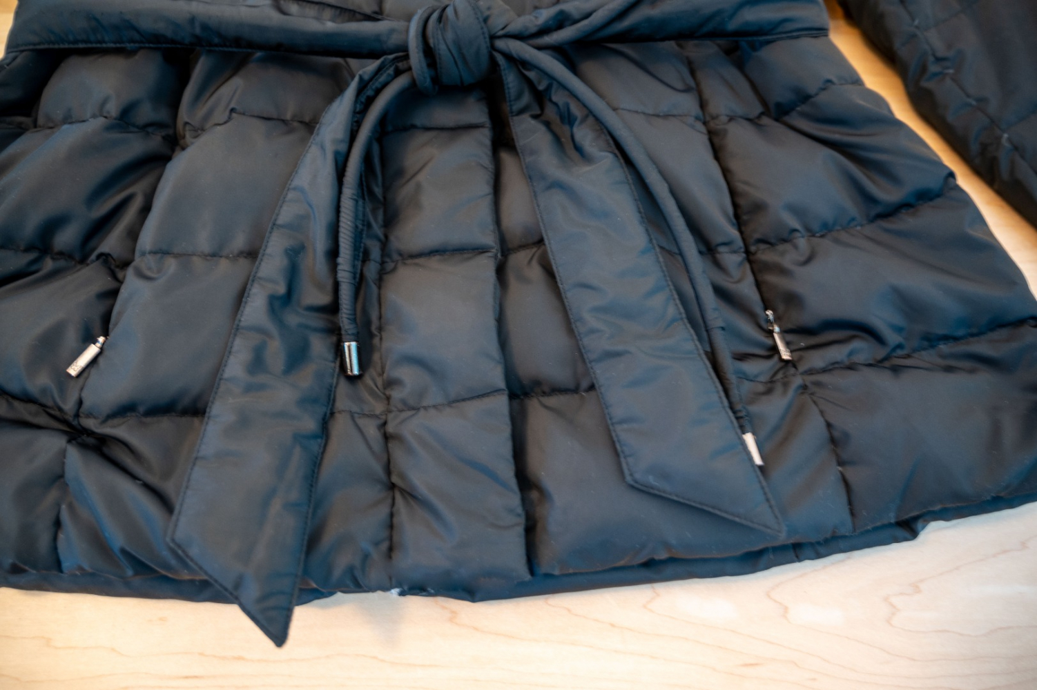 Weekend Max Mara Winter-Daunenjacke mit abnehmbarer Kapuze mit Echtpelzbesatz