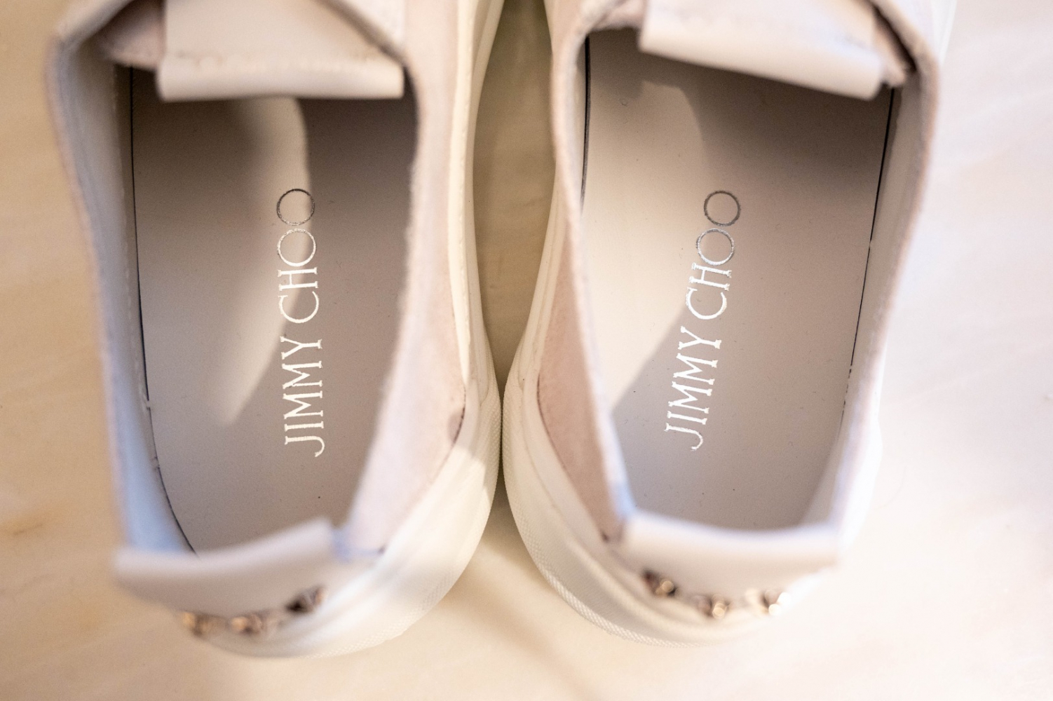 Jimmy Choo Miami - Sneakers en cuir et en daim