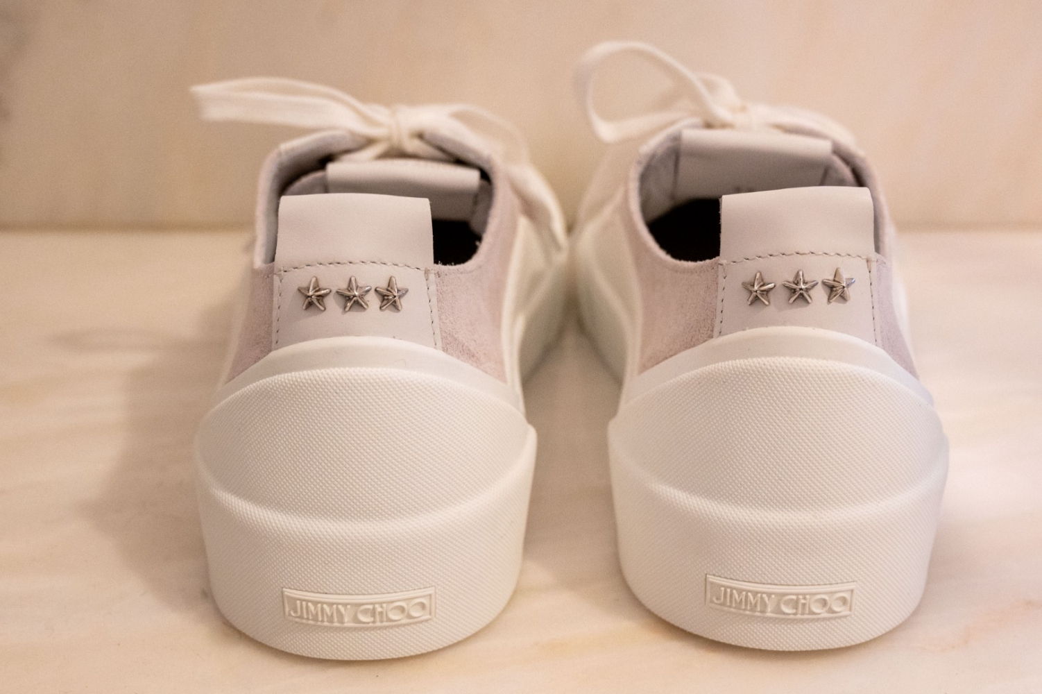 Jimmy Choo Miami - Sneakers en cuir et en daim