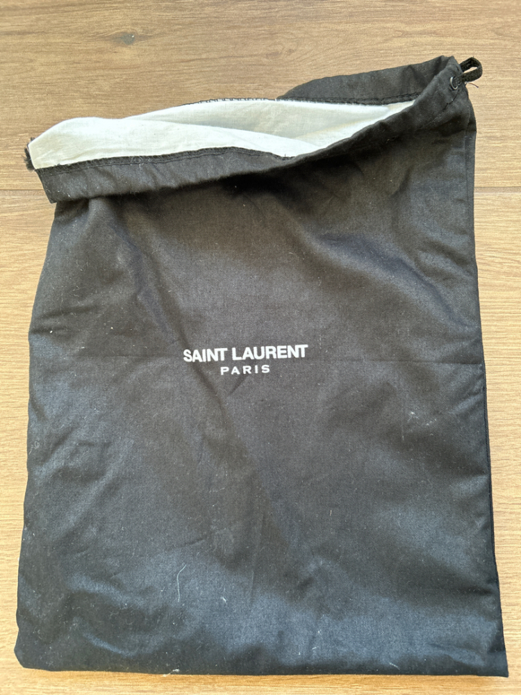 Saint Laurent Doble-monks en cuir