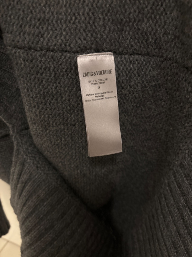 Zadig & Voltaire V-neck cashmere sweater