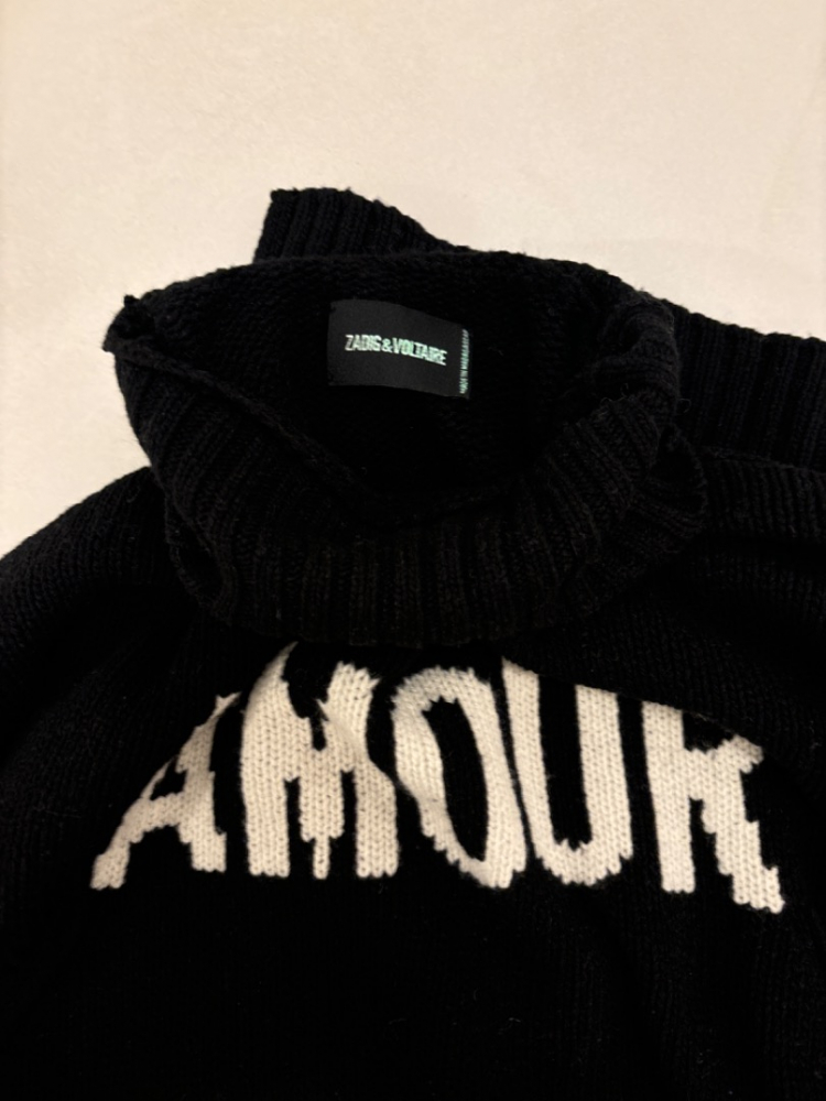 Zadig & Voltaire Almira Amour wool dress