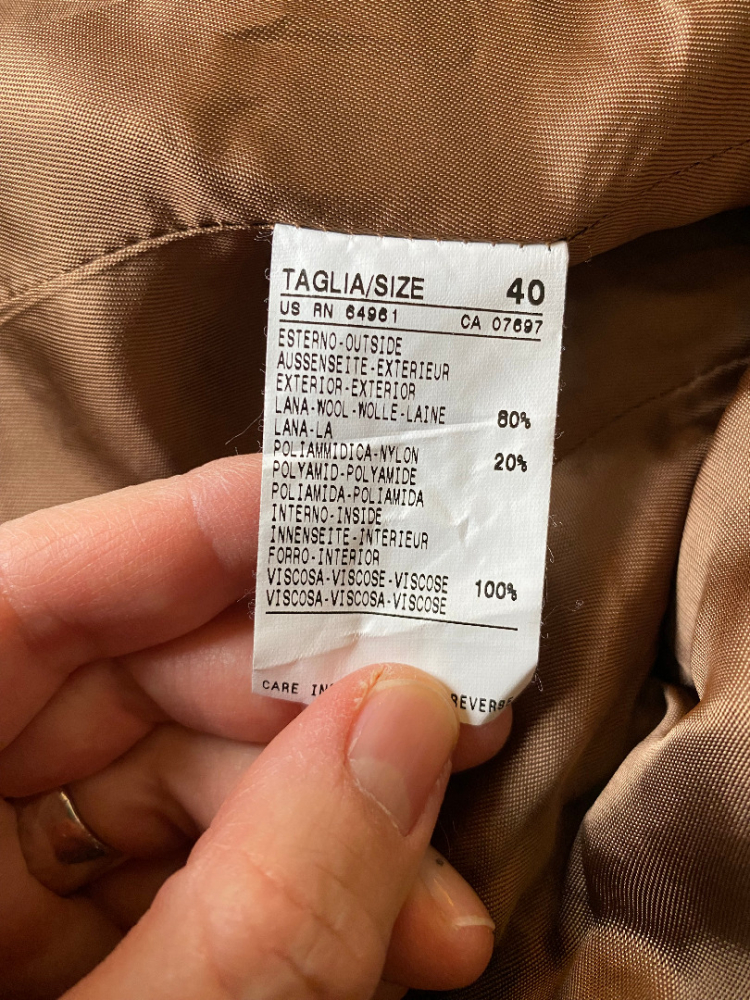 Benetton Tweed-Jacke