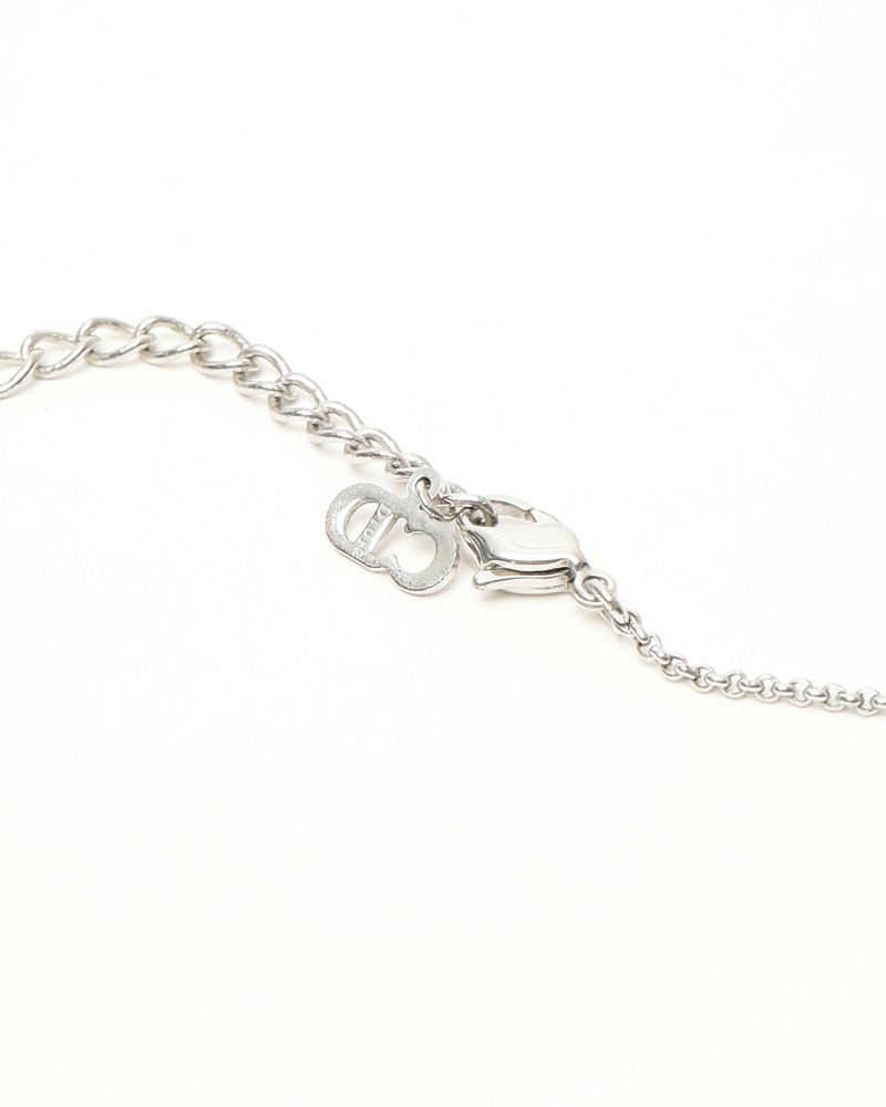 Christian Dior Cube Rhinestone Necklace