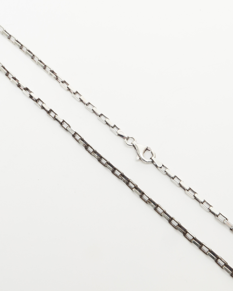 Gucci Plate Silver Necklace