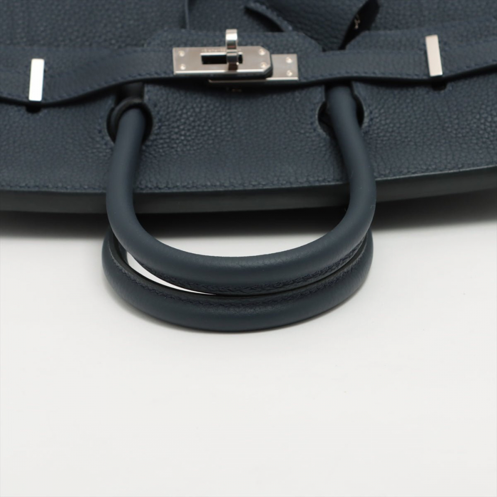 Hermès Birkin 25 Togo Blue Nuit Palladium Hardware