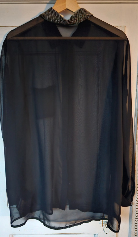 Oui Transparente Bluse