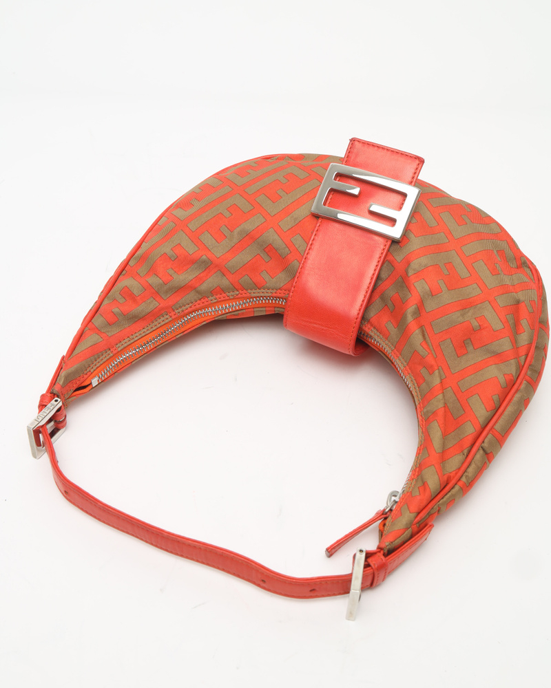 Fendi Zucca Croissant Bag