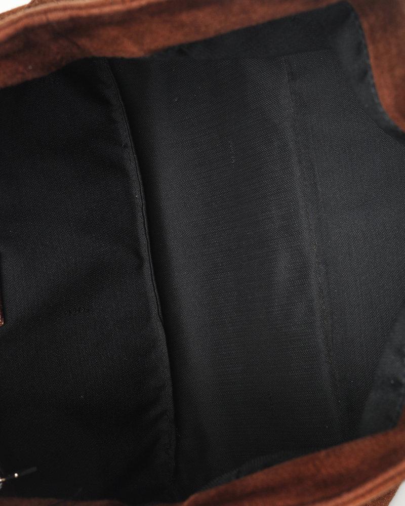 Fendi Suede Ff Handbag