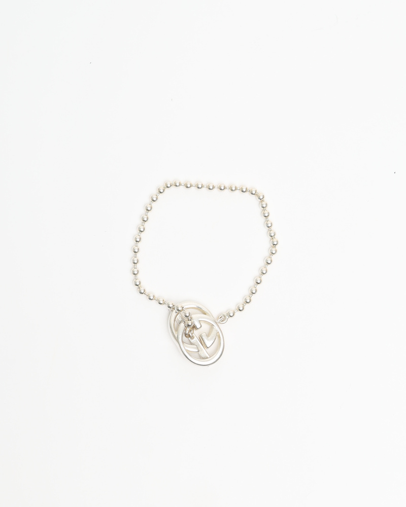 Gucci Interlocking G Silver Bracelet