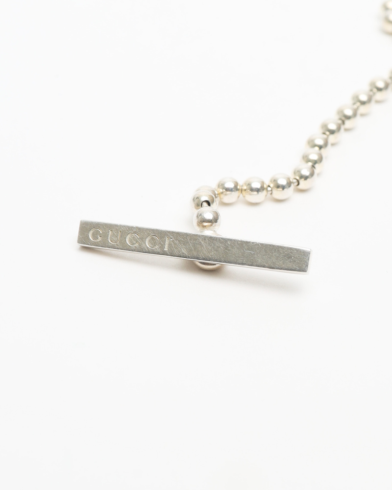 Gucci Interlocking G Silver Bracelet