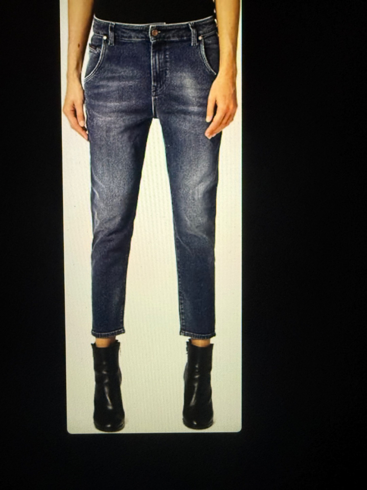 Diesel Boyfriend-Jeans Diesel Fayza EVO 084SQ Damen Jeans Boyfriend